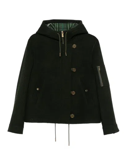 BURBERRY HOODED COAT