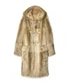 Burberry Hooded Coat In Linden