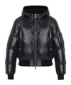 Burberry Padded Down Jacket In Black