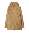 Burberry Hooded Jacket In Neutrals
