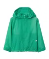 Burberry Childrens Nylon Jacket In Green