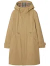 Burberry Nylon Cotton Parka In 中性色