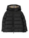 Burberry Padded Jacket In Black
