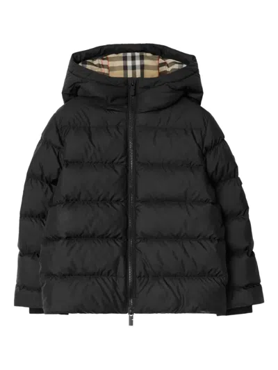 BURBERRY HOODED PUFFER JACKET