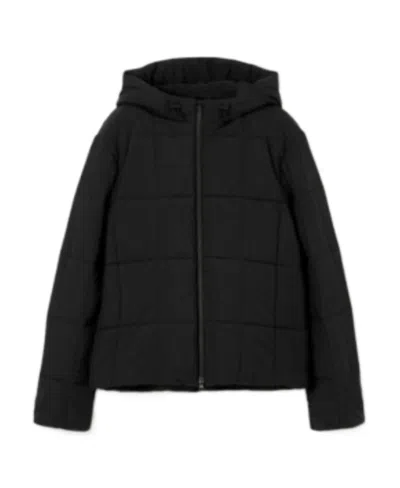 BURBERRY HOODED QUILTED PADDED JACKET