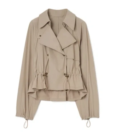 Burberry Hooded Rosewin Trench Jacket