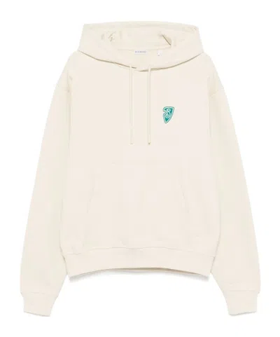 BURBERRY BURBERRY LOGO PRINTED DRAWSTRING HOODIE