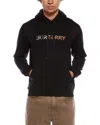Burberry Drawstring Hooded Sweatshirt In Black