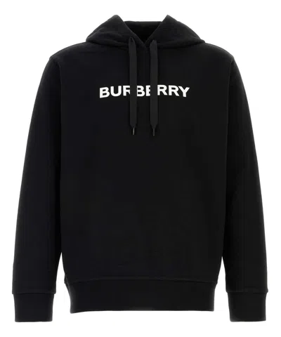 Burberry Hoodie In Black