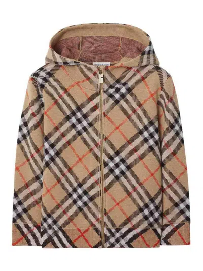 Burberry Kids' Sudadera - Beis In Brown