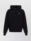 Burberry Men Black Sweatshirt With Ekd Embroidery On The Front And Logo Print On The Rear In Cotton