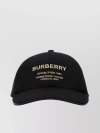 BURBERRY HORSEFERRY EMBROIDERED LOGO ADJUSTABLE CAP