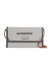 Burberry Horseferry-print Phone Holder In White