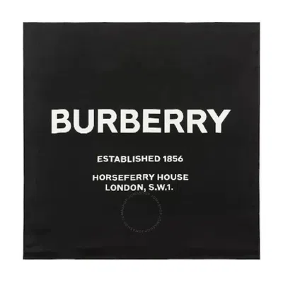 Burberry Horseferry Print Silk Scarf In Pink