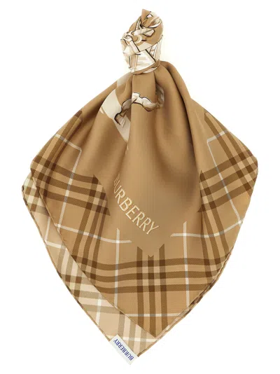 Burberry Horseman Scarf In Neutral