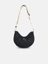 Burberry 'horseshoe' Black Fabric Bag