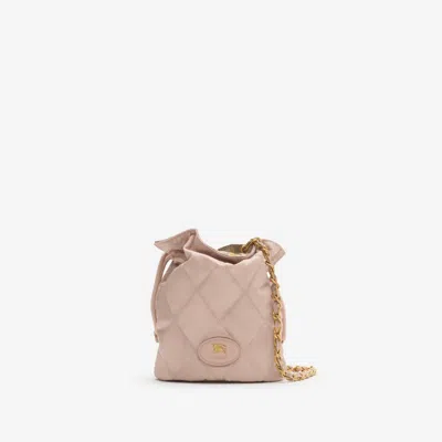 Burberry Horseshoe Chain Pouch​ In Pink