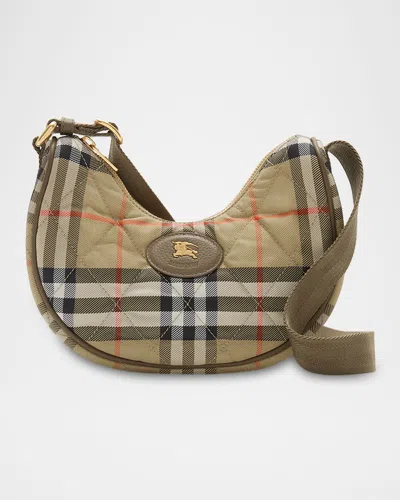 Burberry Horseshoe Cross Body Bag​ In White