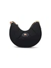 Burberry Curved Quilted Black Handbag With Gold-tone Hardware In Gray