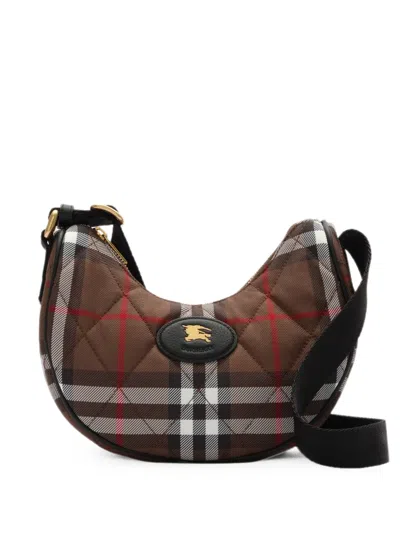 Burberry Horseshoe Crossbody Bag In Brown