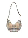 Burberry Horseshoe Crossbody Bag In Sand