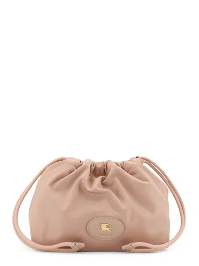 Burberry Horseshoe Drawstring Clutch Bag