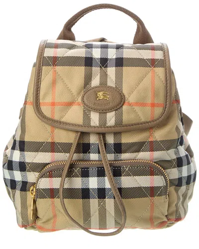 Burberry Backpack Woman In Brown