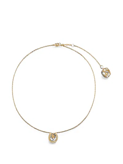 Burberry Horseshoe Necklace In Red