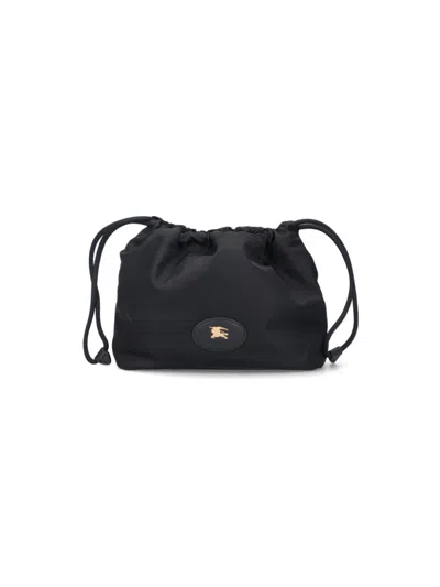 Burberry "horseshoe" Pouch – Black