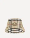 Burberry Multicolor Polyamide Bucket Hat In Multi