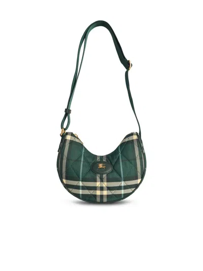 Burberry 'horseshoe' 'verdant' Polyamide Crossbody Bag