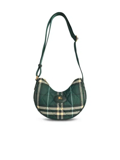 Burberry 'horseshoe' 'verdant' Polyamide Crossbody Bag