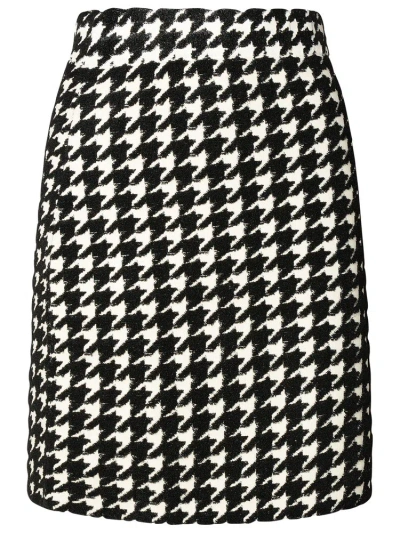 Burberry Houndstooth In Multi
