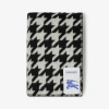 BURBERRY BURBERRY HOUNDSTOOTH WOOL BLANKET