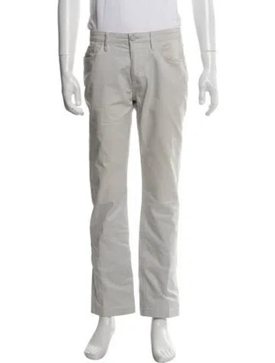 Pre-owned Burberry House Check Pattern Pants In Gray