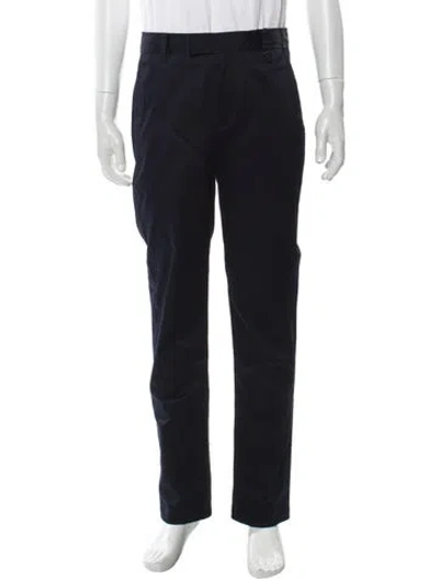 Pre-owned Burberry House Check Pattern Pants W/ Tags In Blue
