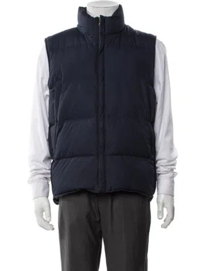 Pre-owned Burberry House Check Pattern Vest In Blue