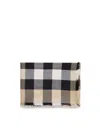 BURBERRY HOUSE CHECK PRINTED FRAYED-EDGE SCARF