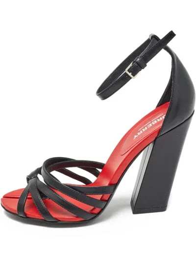 Pre-owned Burberry Hove Ankle-strap Sandals