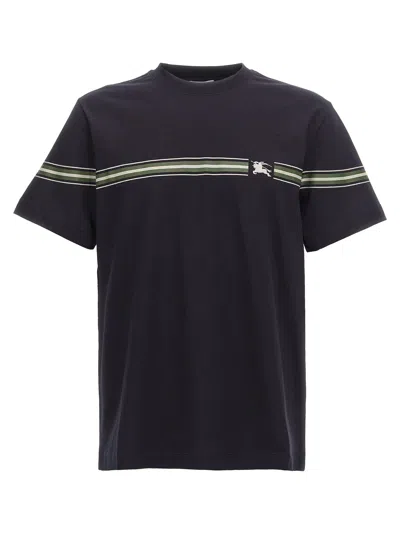 【送料&関税込】Burberry Hs24-mw-sic T-shirt Burberry Hs24-mw-sic T-shirt In Indigo | ModeSens