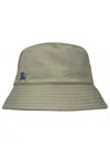 Burberry 'rider Knight Design' Bucket Hat In Cream