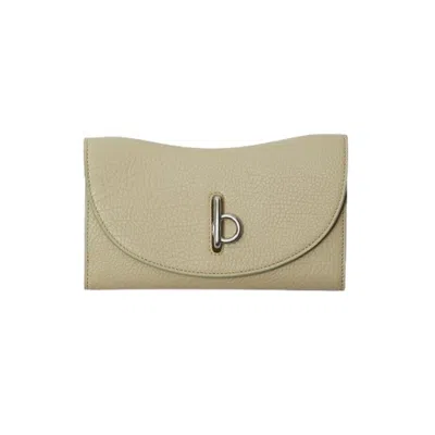 Burberry Hunter Rocking Horse Continental Wallet In Black