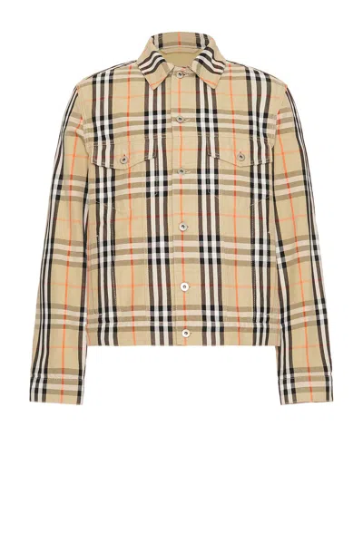 BURBERRY ICON CHECK JACKET