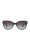 Burberry Eyewear Cat Eye Frame Sunglasses In Black
