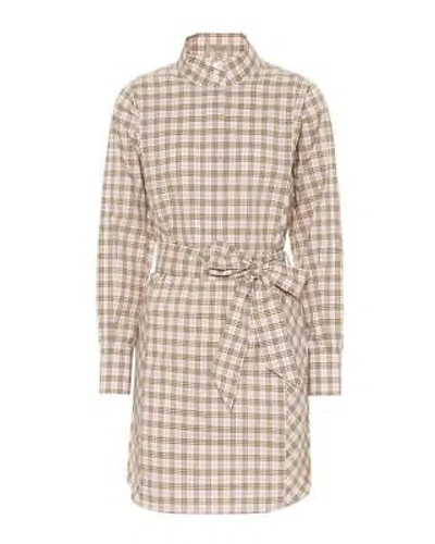 Pre-owned Burberry Iconic Check Cotton Shirt Dress In Sweet Pink