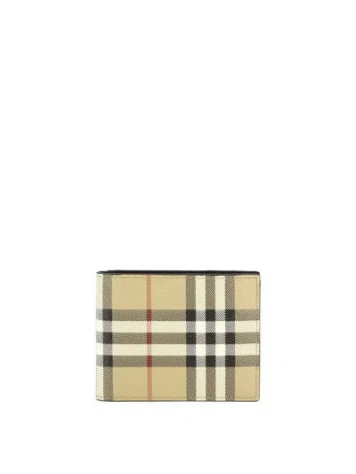 Burberry Id Wallets & Card Holders In Neutral