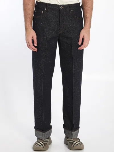 Burberry Indigo Jeans In Black