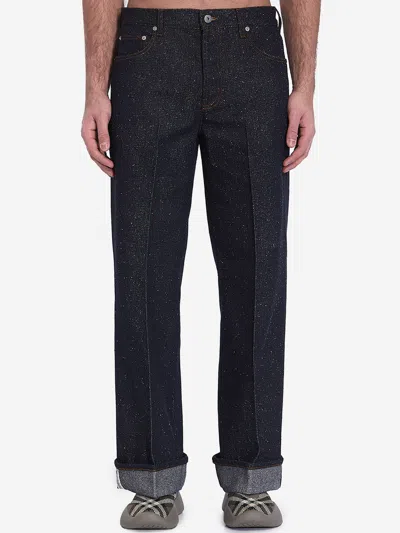 Burberry Indigo Jeans In Purple