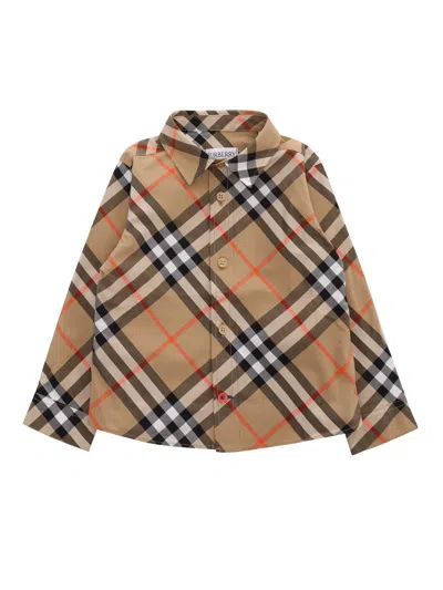 BURBERRY INF BOY SHIRTS