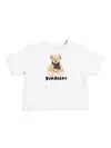 Burberry Thomas Bear Cotton T-shirt In White